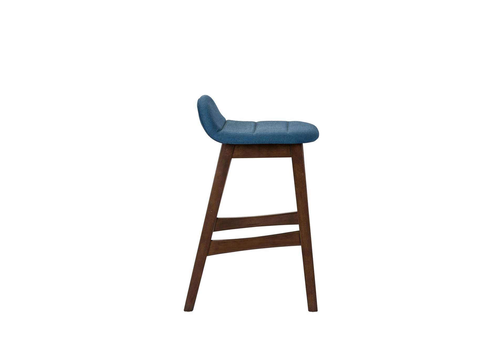 Space Savers 24 Inch Counter Chair - Blue (RTA),Liberty