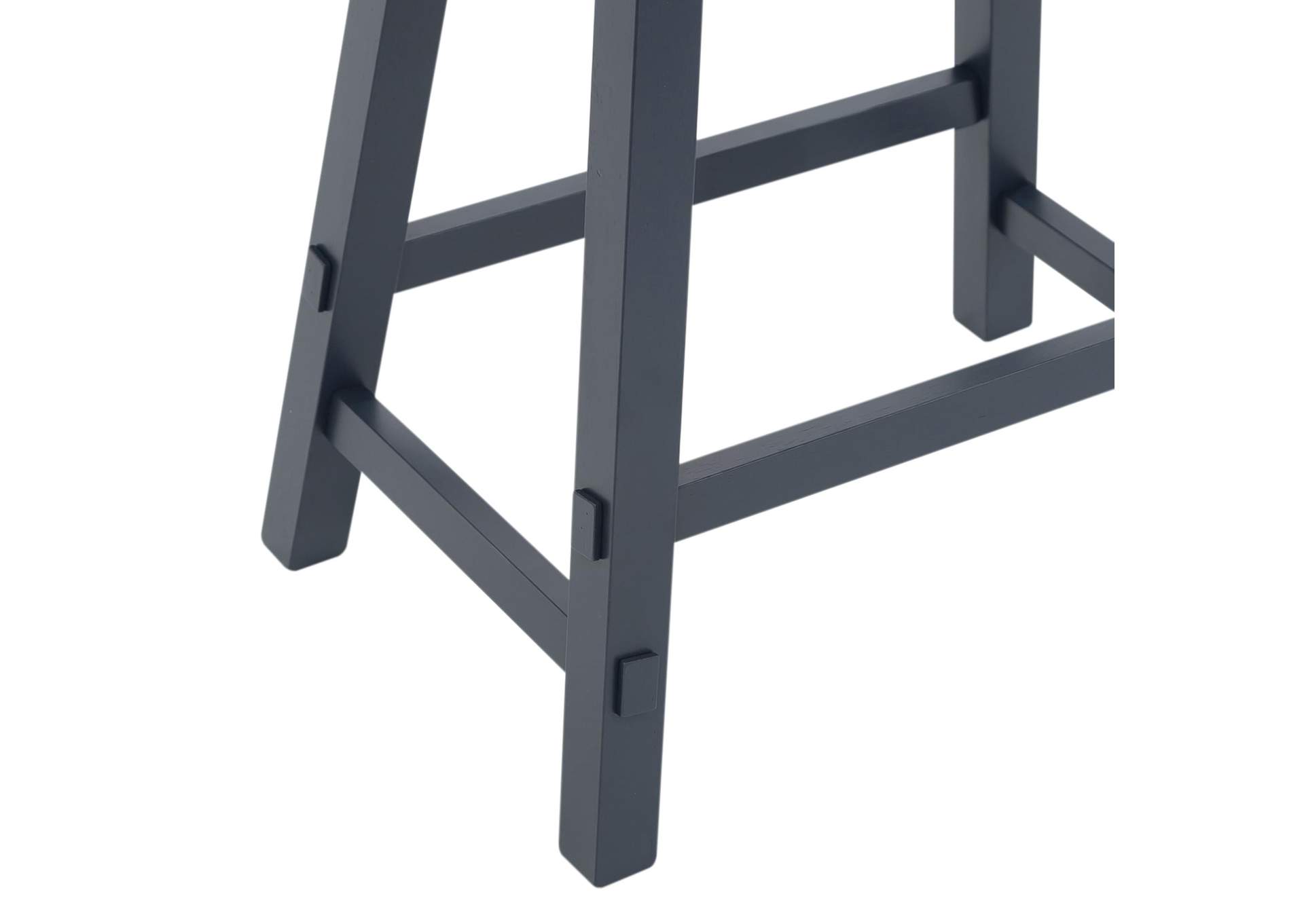 Creations 30 Inch Sawhorse Stool - Navy,Liberty