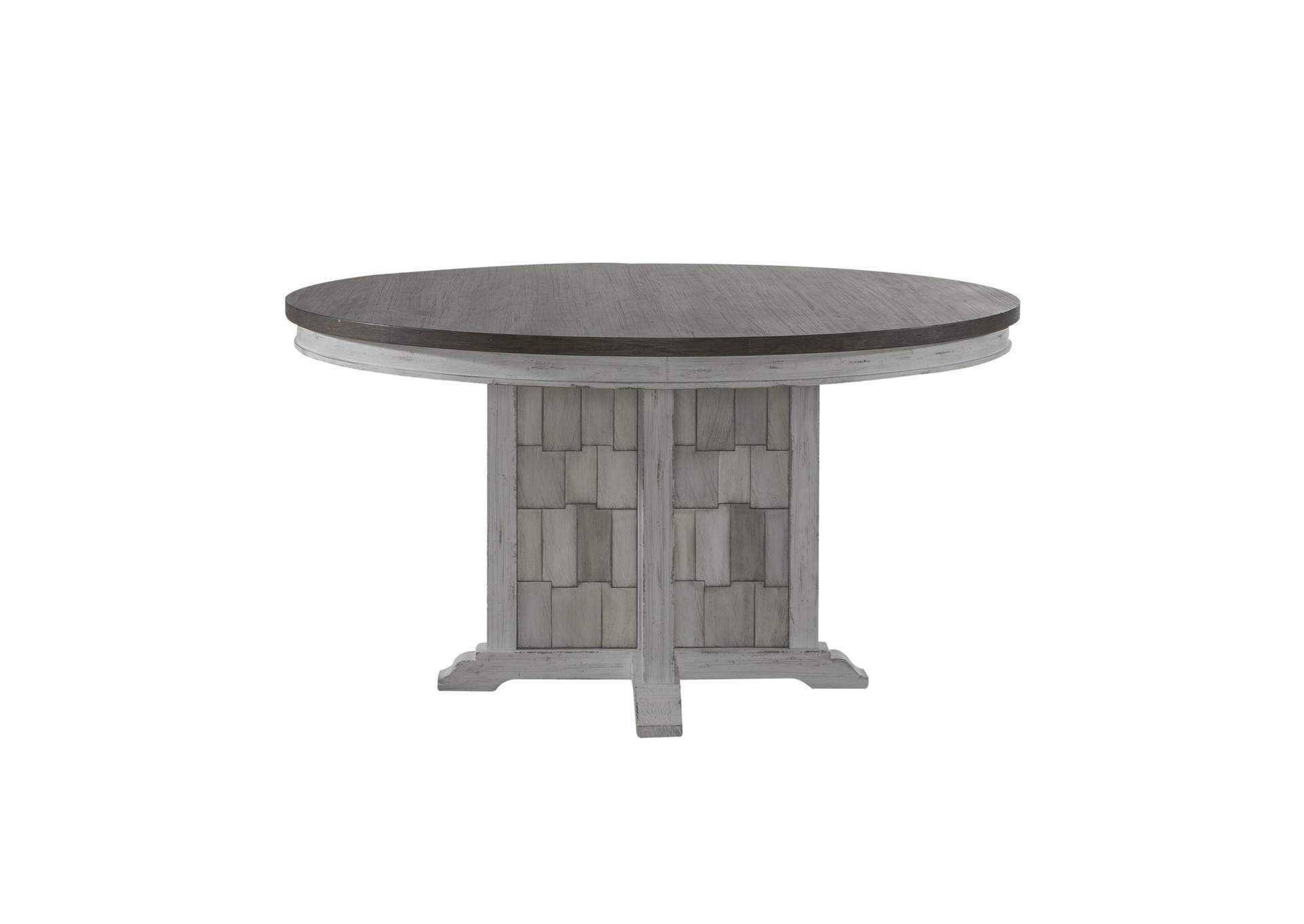 River Place Pedestal Table Set,Liberty