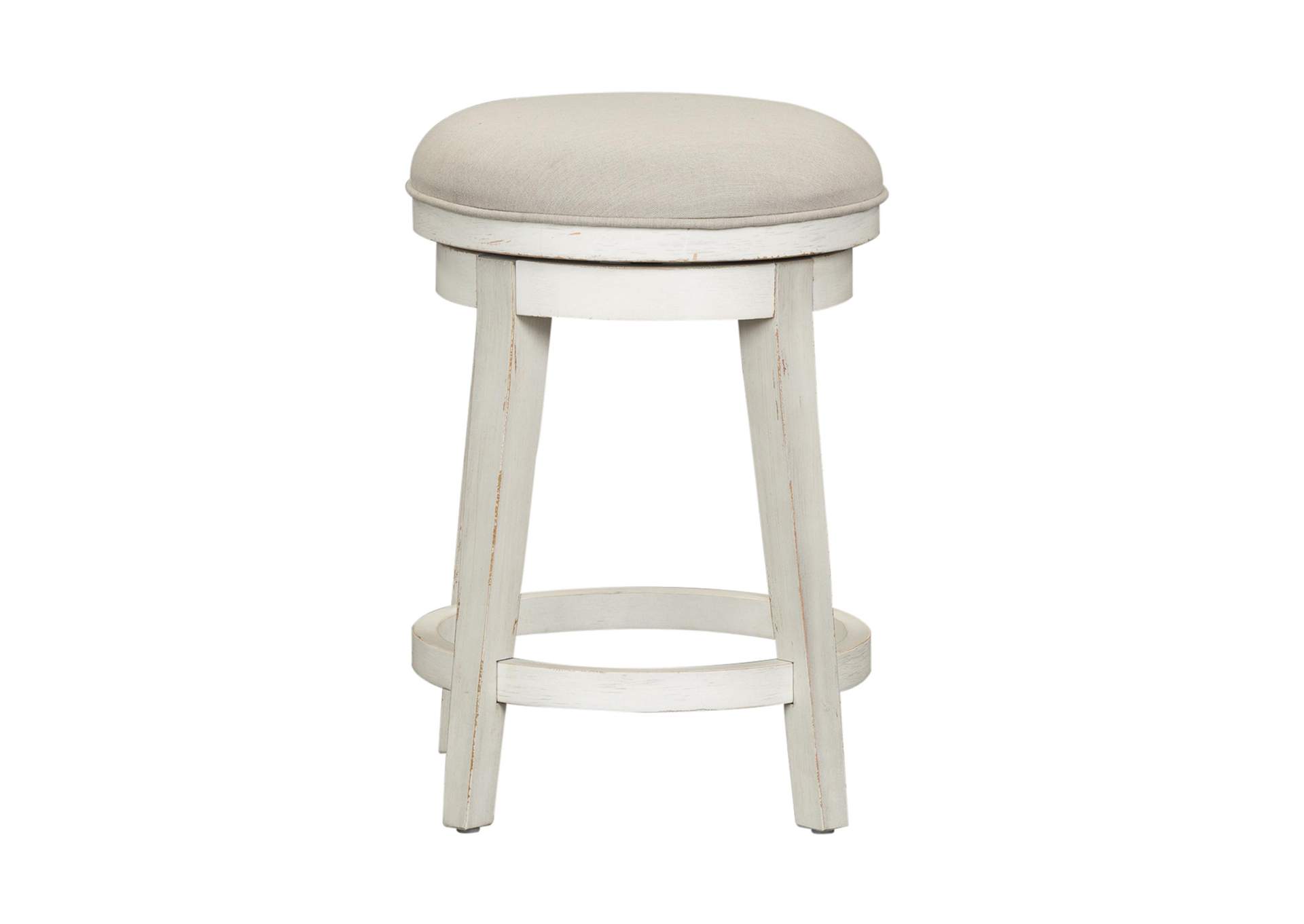 Modern Farmhouse Console Swivel Stool,Liberty