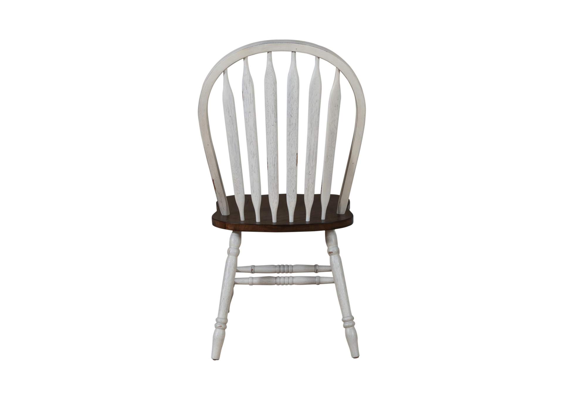 Carolina Crossing Windsor Side Chair - White,Liberty