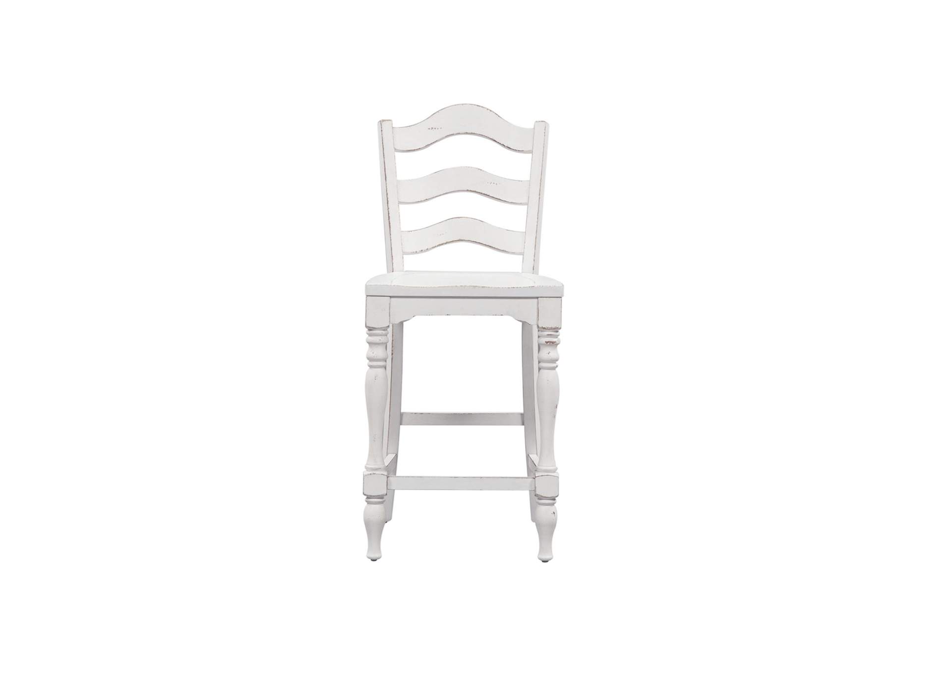 Magnolia Manor Ladder Back Counter Chair (RTA),Liberty