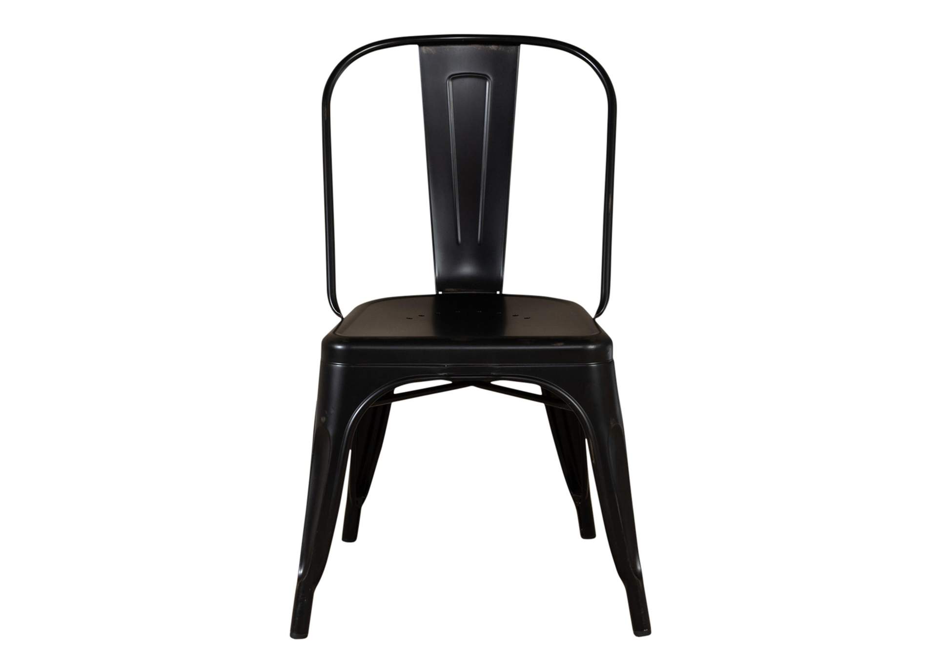 Vintage Series Bow Back Side Chair - Black,Liberty