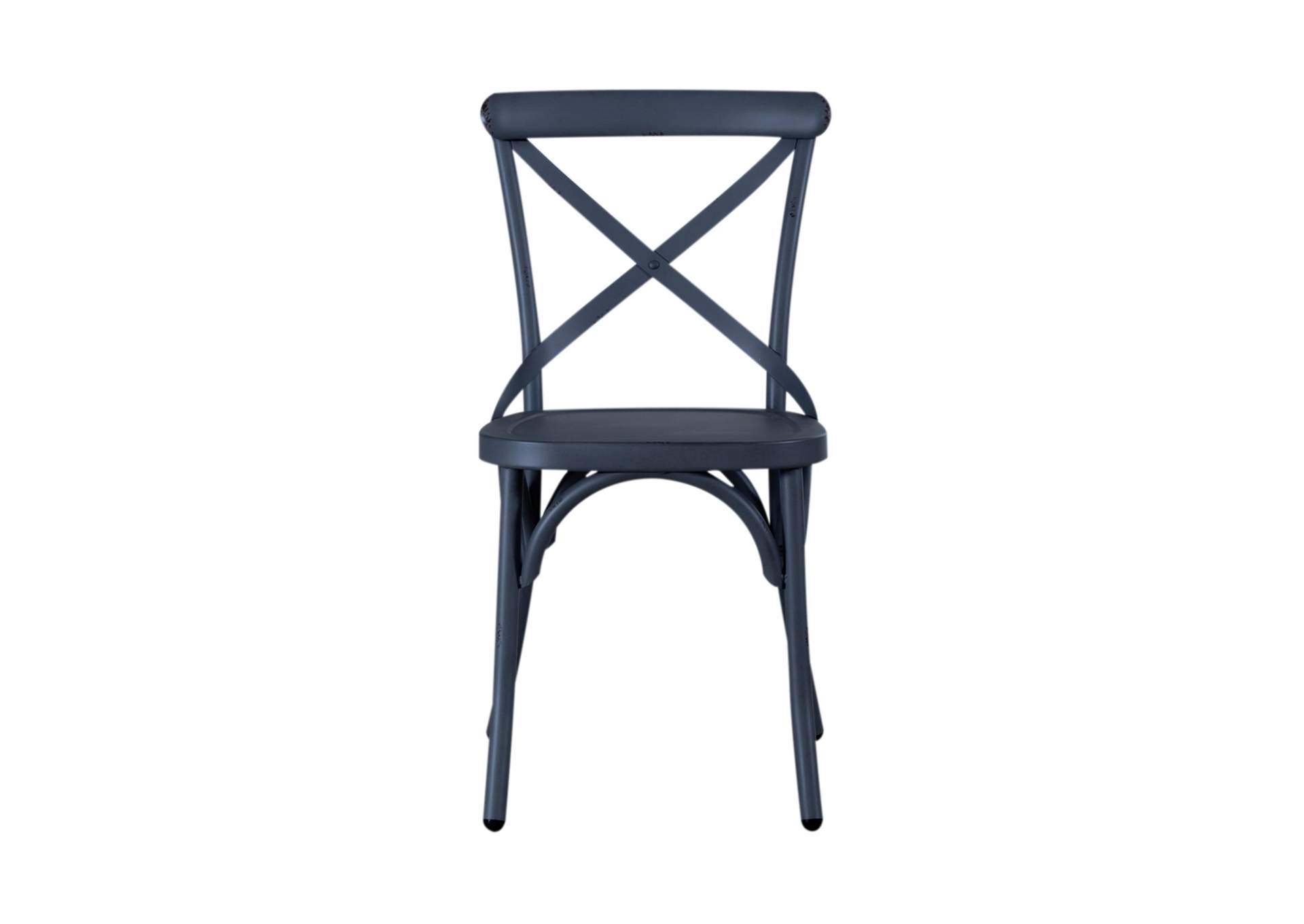 Vintage Series X Back Side Chair - Navy,Liberty