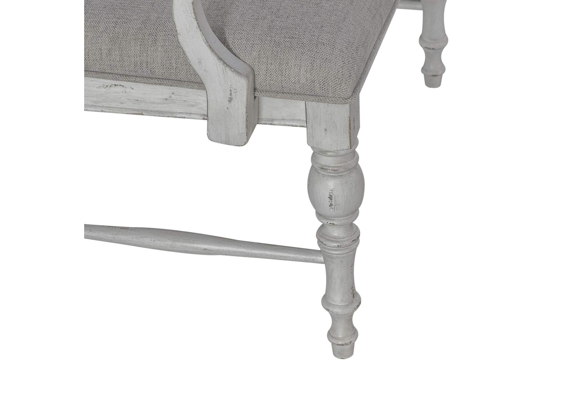 River Place Panel Back Dining Bench (RTA),Liberty