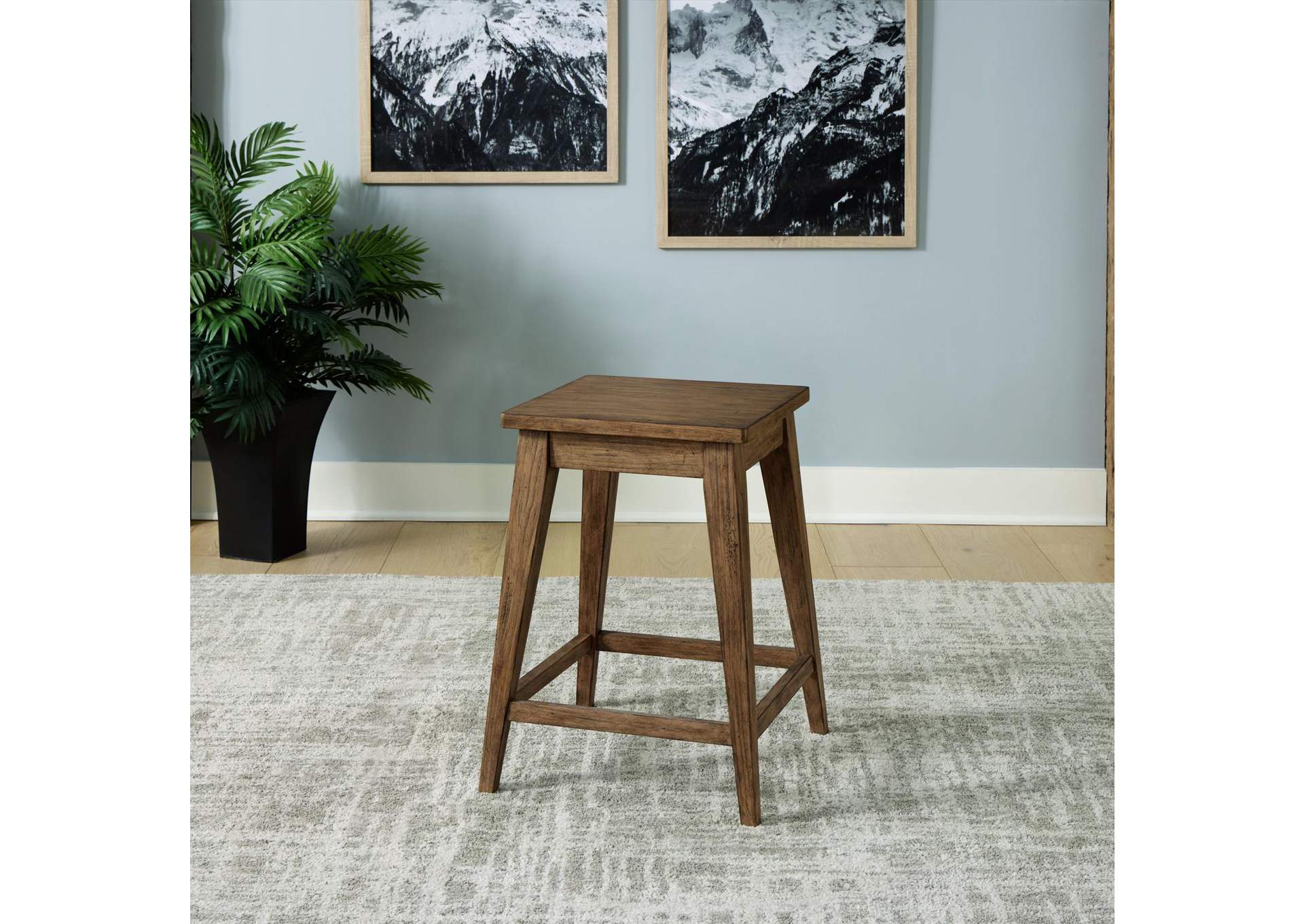 Pinebrook Ridge Console Stool,Liberty