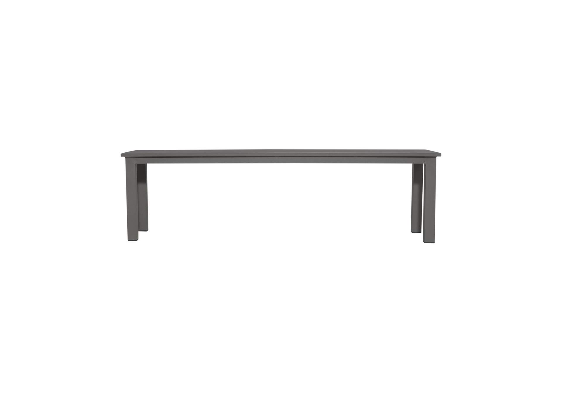 Plantation Key Outdoor Dining Bench - Granite,Liberty