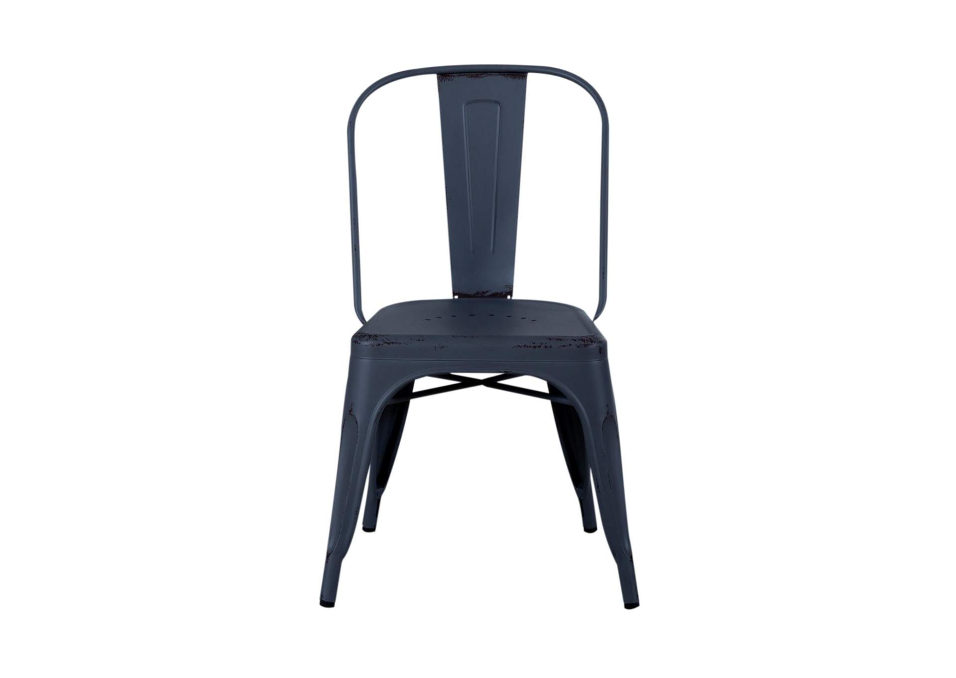 Vintage Series Bow Back Side Chair - Navy,Liberty