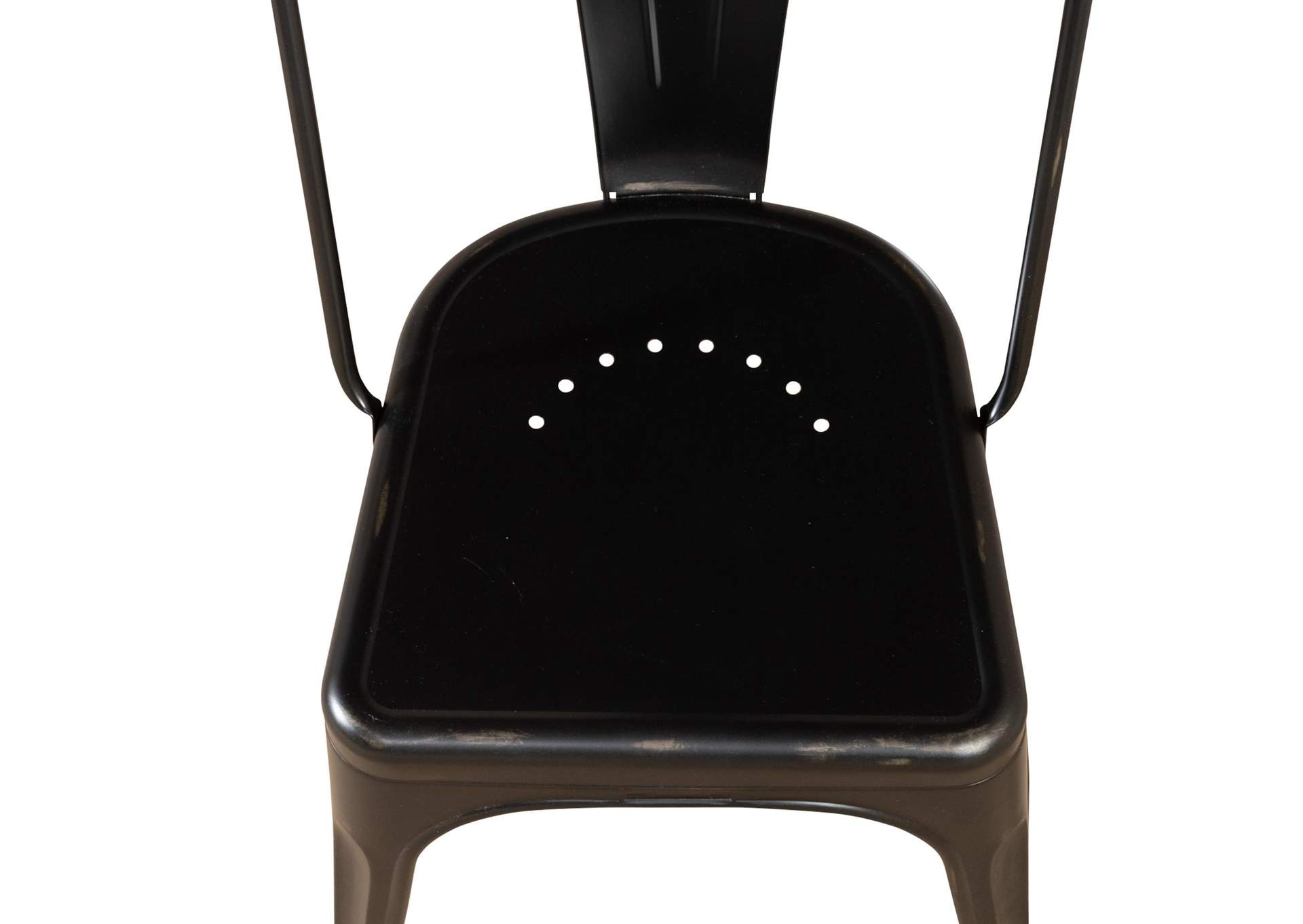 Vintage Series Bow Back Side Chair - Black,Liberty