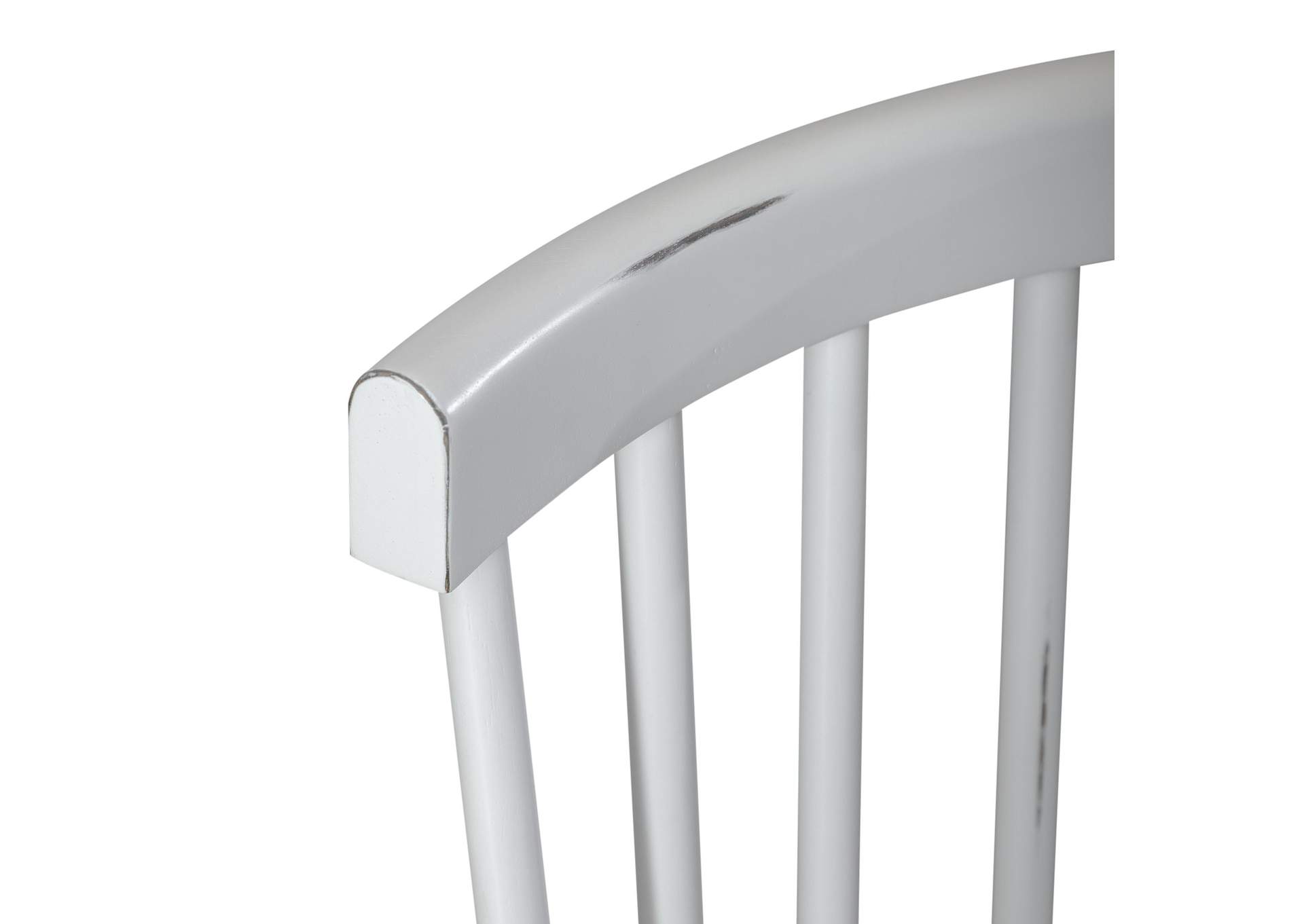 Capeside Cottage Spindle Back Side Chair - White (RTA),Liberty