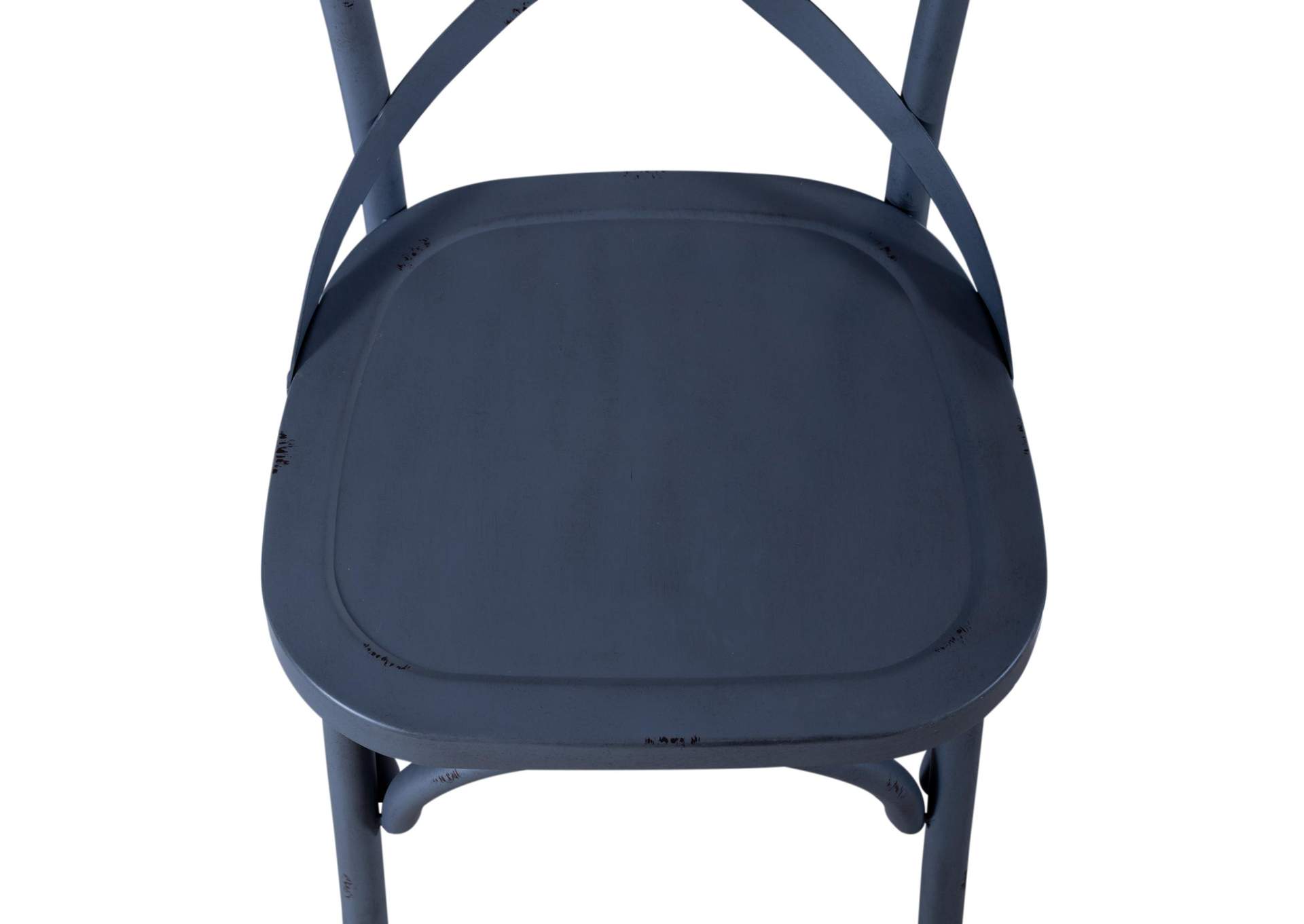 Vintage Series X Back Side Chair - Navy,Liberty