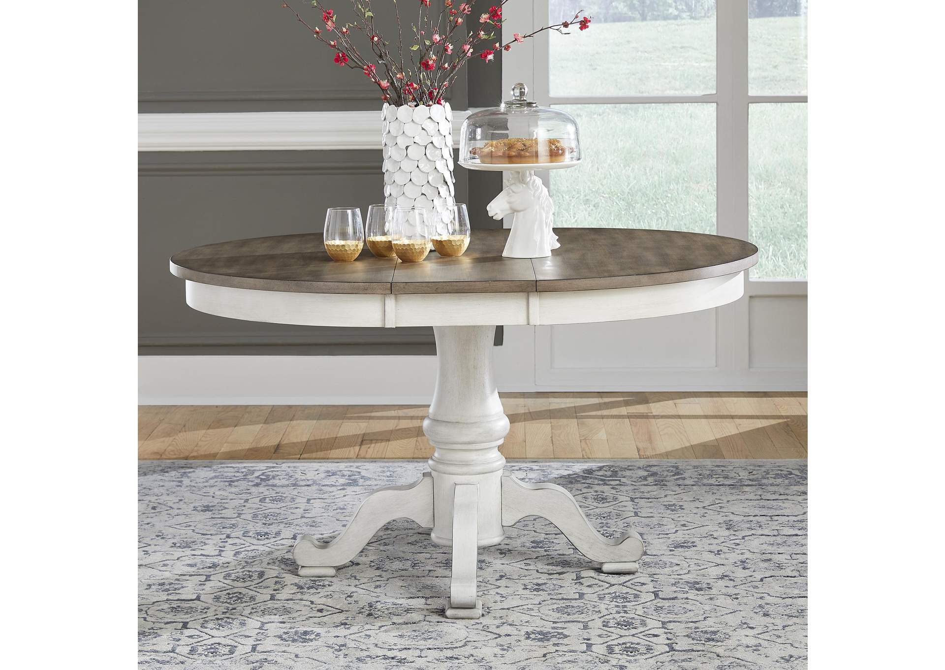 Ocean Isle Pedestal Table Set,Liberty