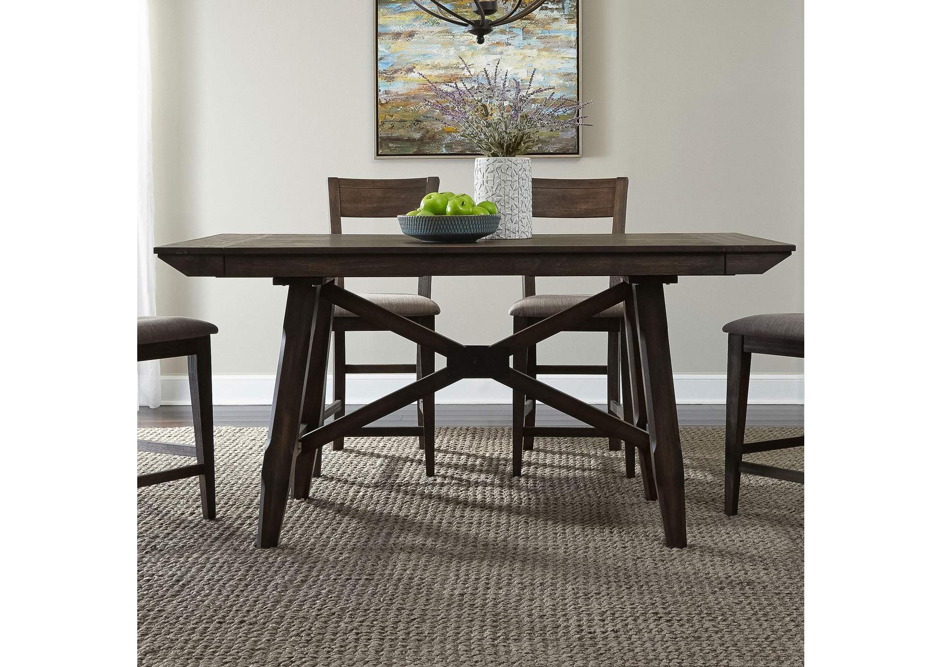 Double Bridge Gathering Table Set,Liberty