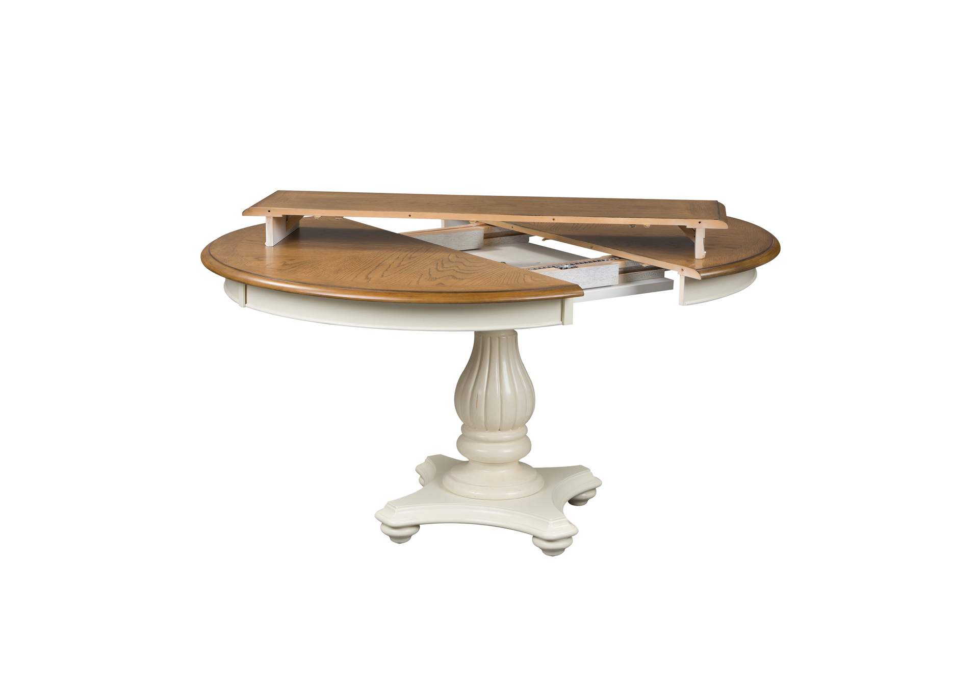 Cumberland Creek Pedestal Table Set,Liberty