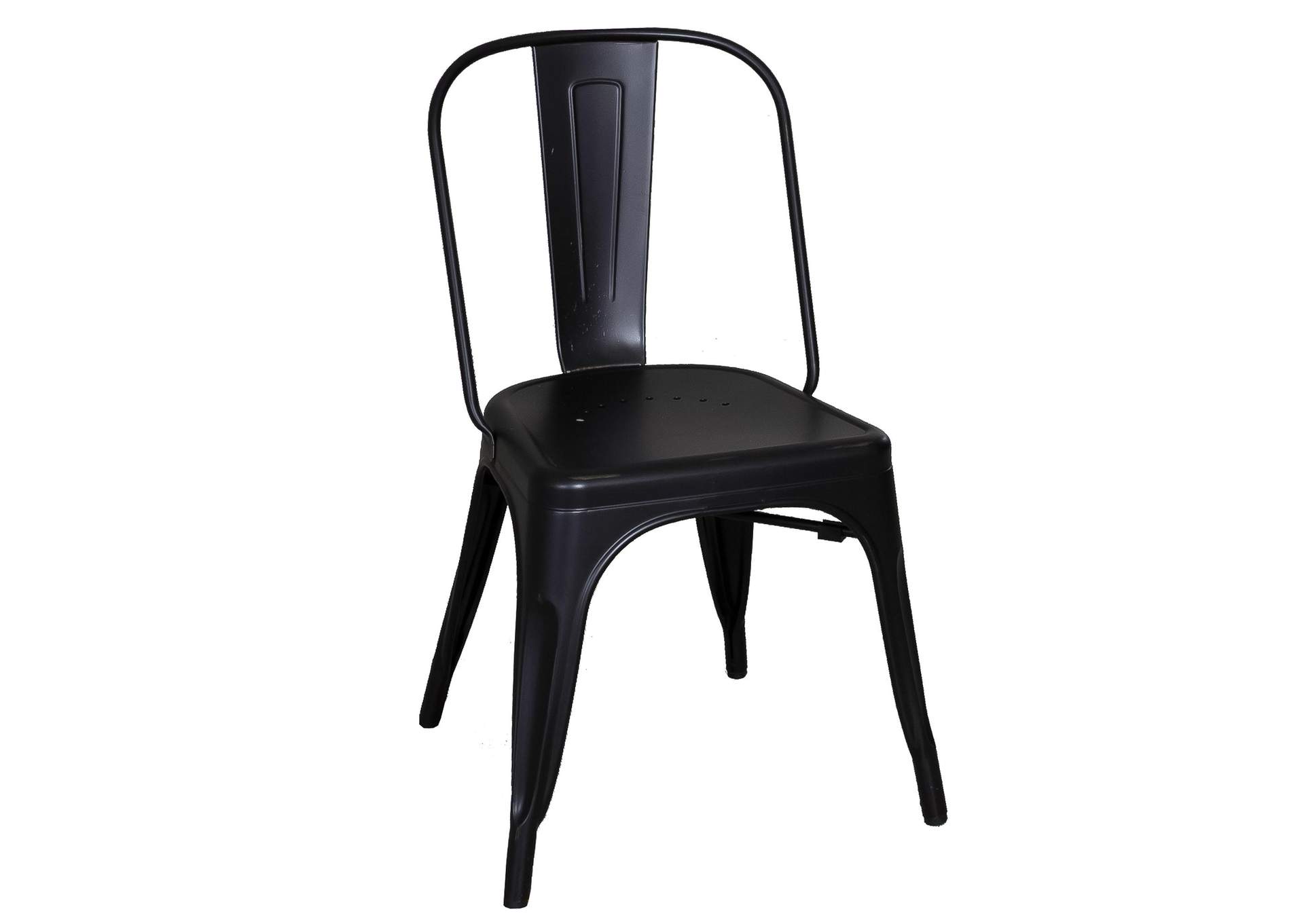 Vintage Series Bow Back Side Chair - Black,Liberty