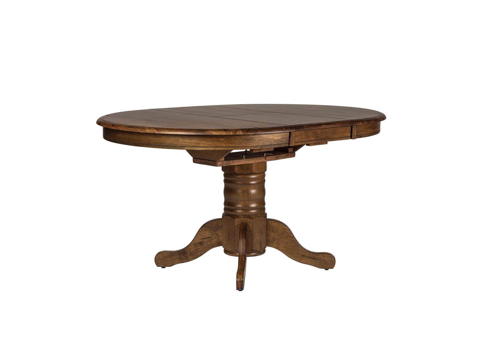 Carolina Crossing 5 Piece Pedestal Table Set,Liberty