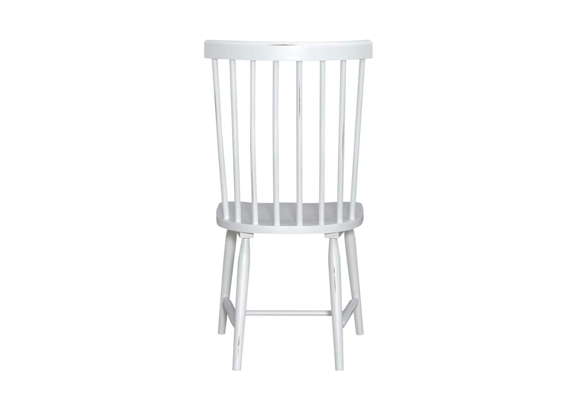 Capeside Cottage Spindle Back Side Chair - White (RTA),Liberty