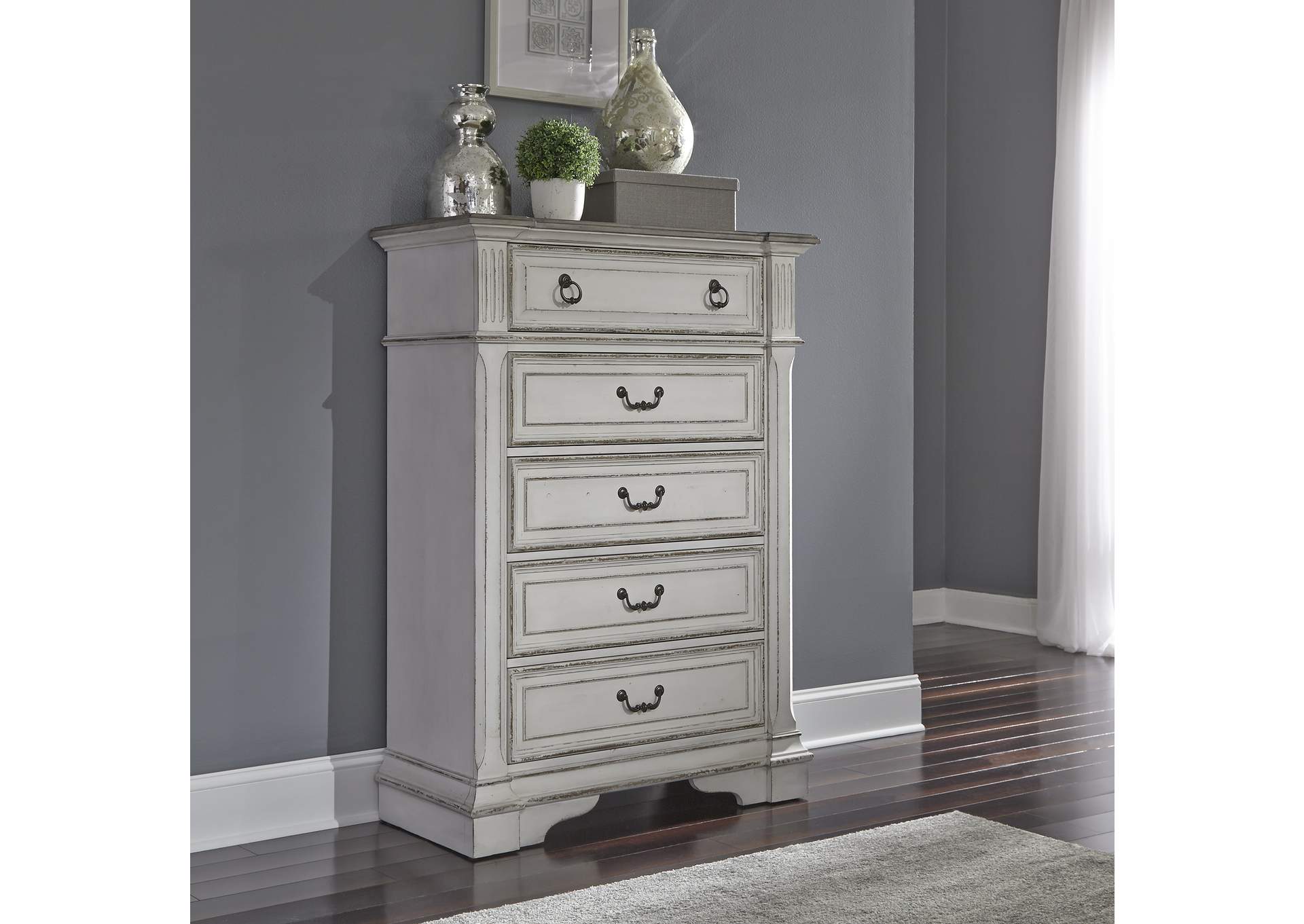Abbey Park 5 Drawer Chest,Liberty