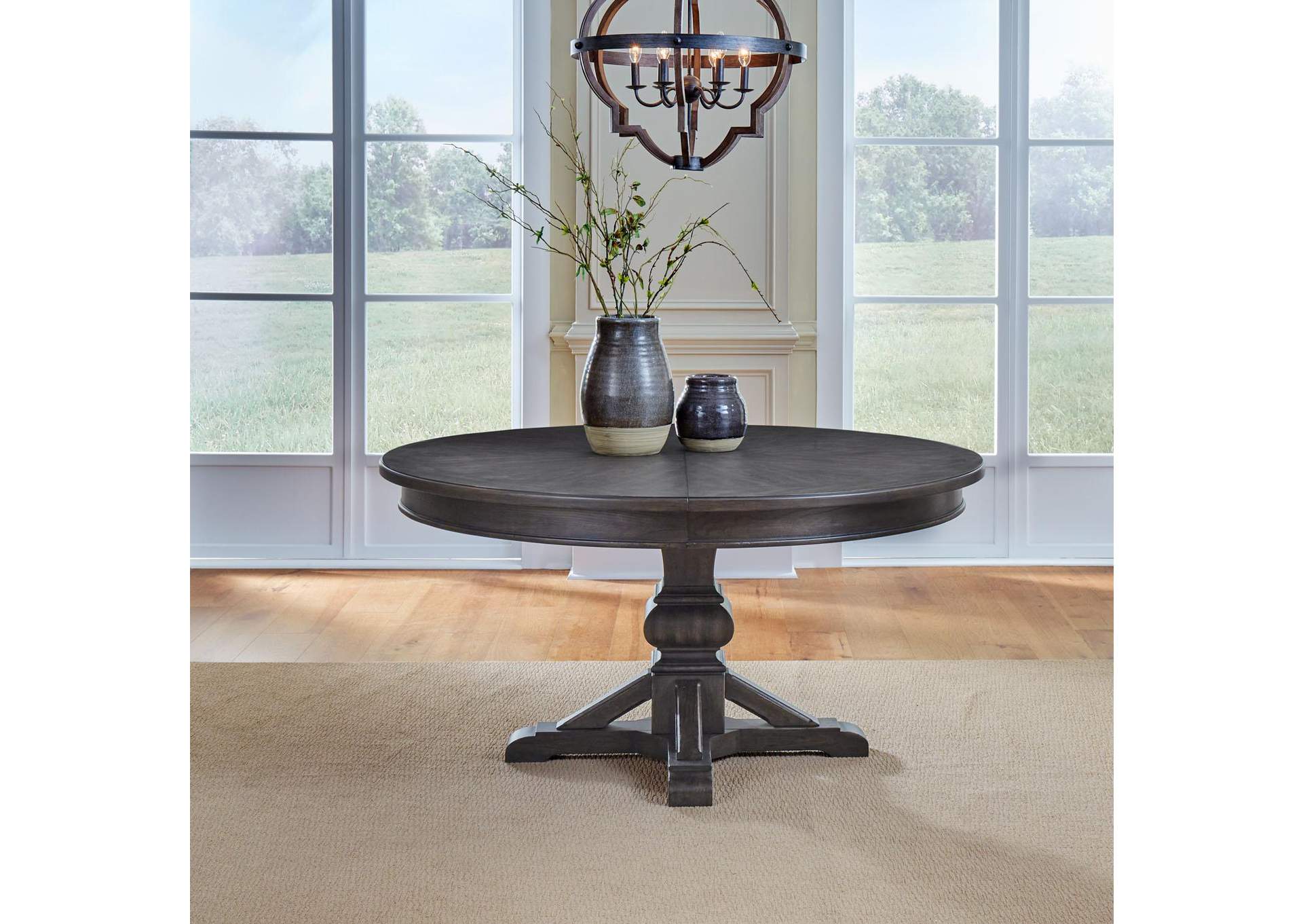 Paradise Valley Pedestal Table Set,Liberty