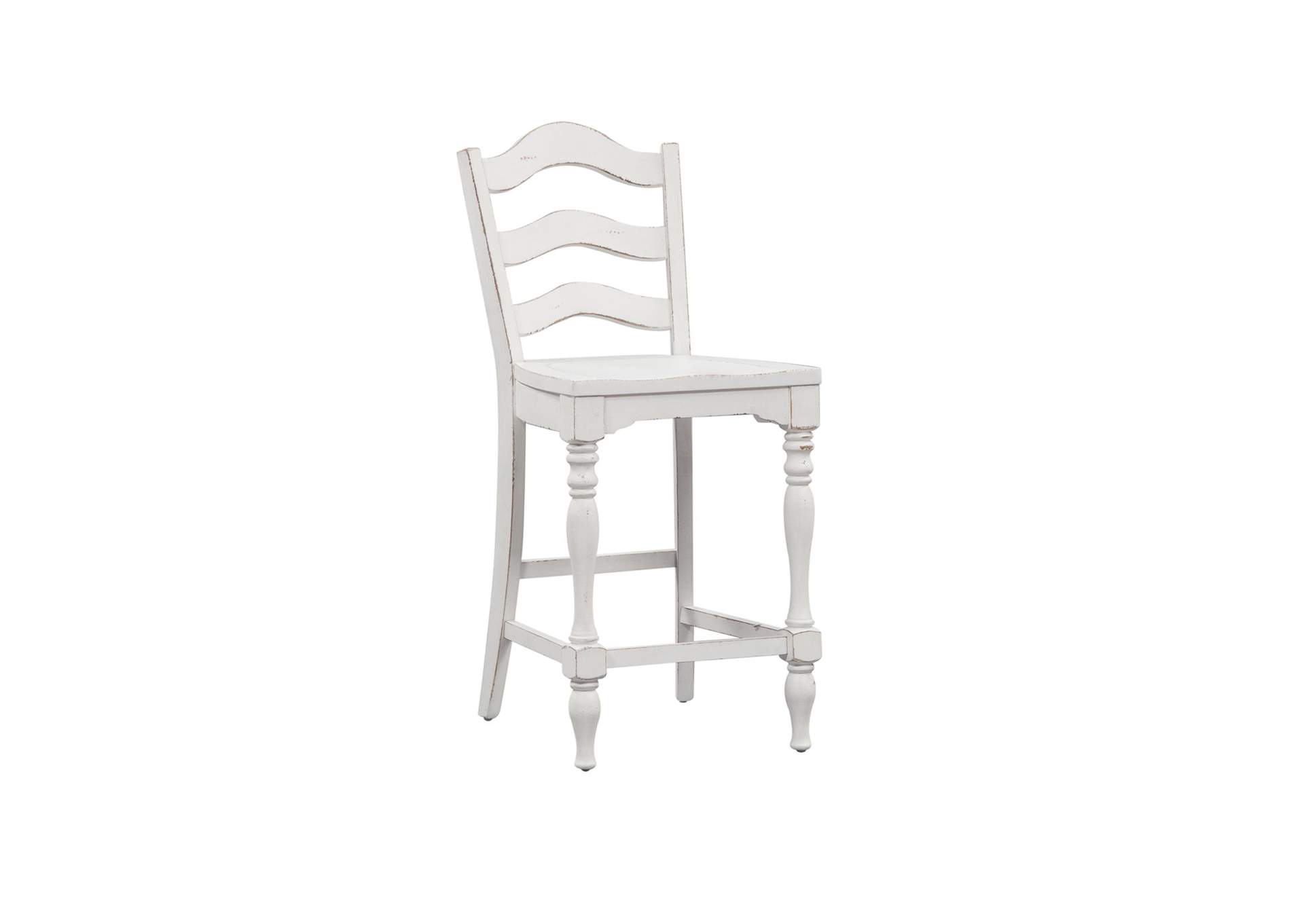 Magnolia Manor Ladder Back Counter Chair (RTA),Liberty