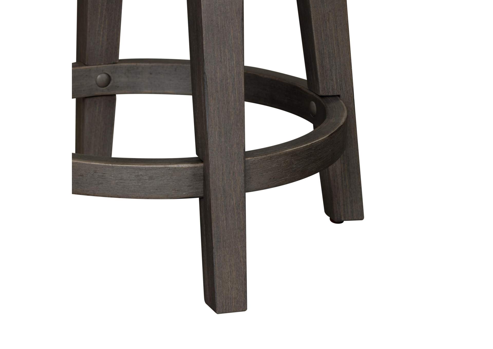 Modern Farmhouse Console Swivel Stool,Liberty