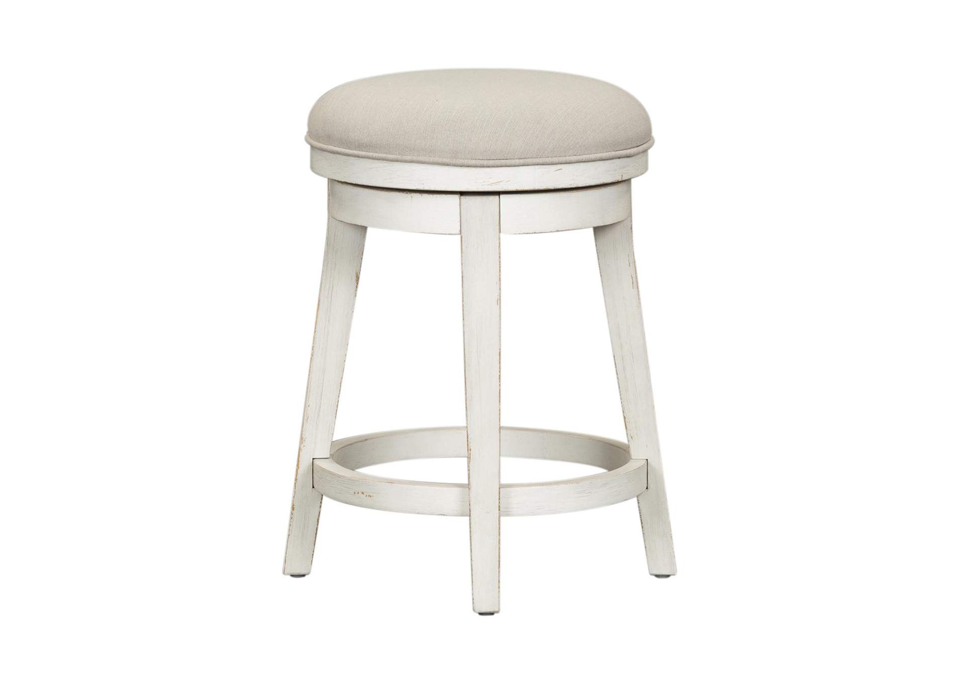 Modern Farmhouse Console Swivel Stool,Liberty