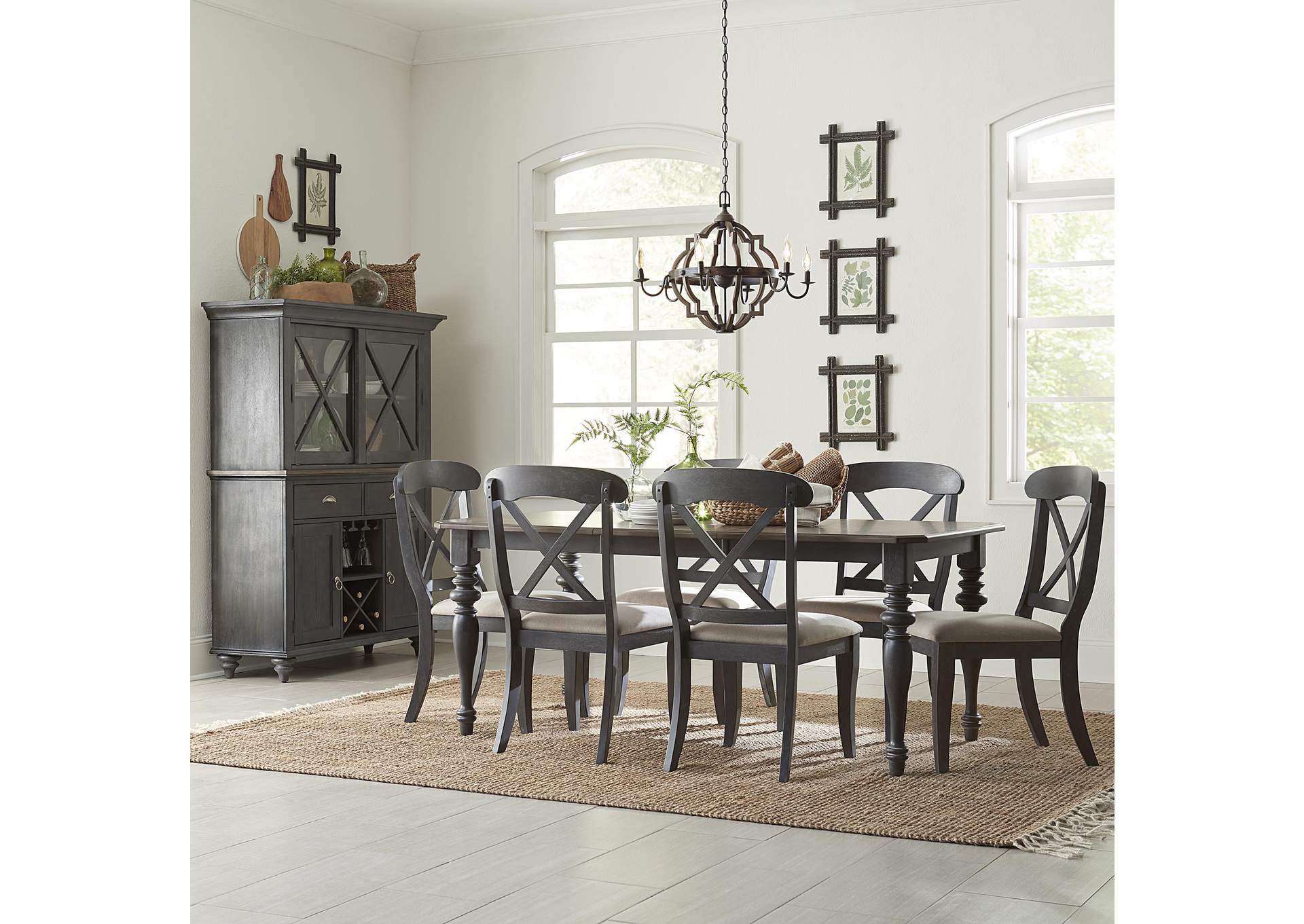 Ocean Isle 7 Piece Rectangular Table Set,Liberty