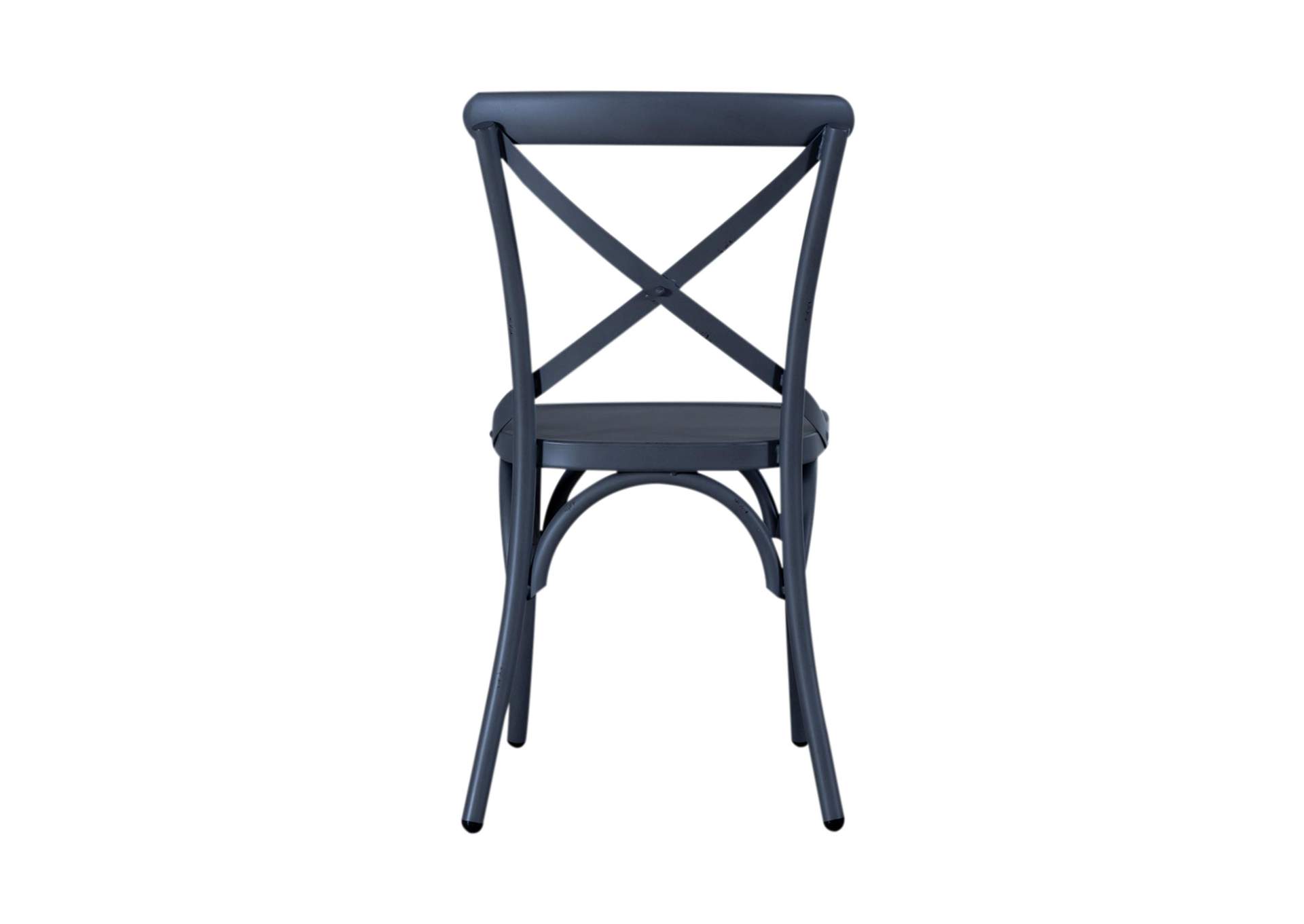 Vintage Series X Back Side Chair - Navy,Liberty