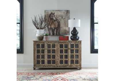 Image for Danbury Mills 4 Door Accent Cabinet