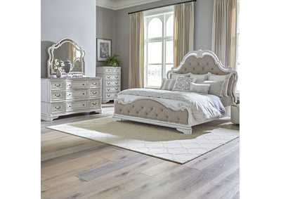 Image for King Opt Uph Bed, Dresser & Mirror, Chest