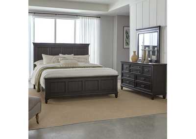 Image for King Panel Bed, Dresser & Mirror