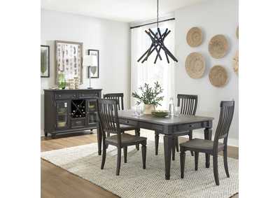 Image for Allyson Park 5 Piece Rectangular Table Set