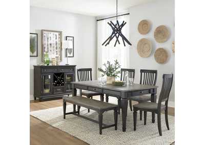 Image for Allyson Park 6 Piece Rectangular Table Set