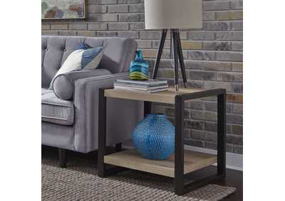 Image for Sun Valley End Table w/ Faux Metal