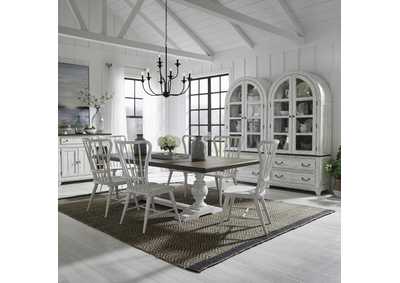 Image for River Place 7 Piece Trestle Table Set