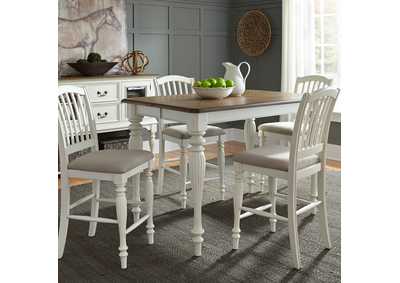 Image for Cumberland Creek 5 Piece Gathering Table Set