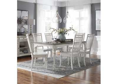 Image for Magnolia Manor Opt 7 Piece Leg Table Set