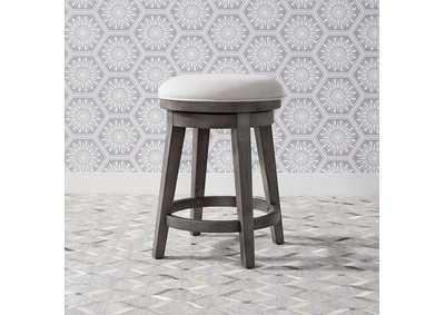 Image for Modern Farmhouse Console Swivel Stool