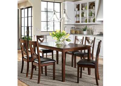 Image for Thornton 7 Piece Rectangular Table Set