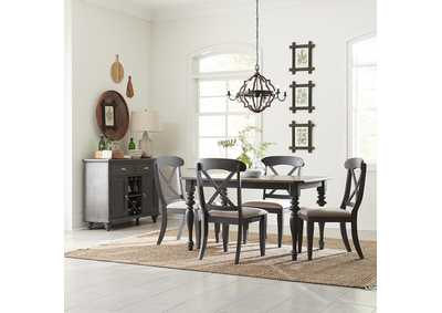 Image for Ocean Isle 5 Piece Rectangular Table Set