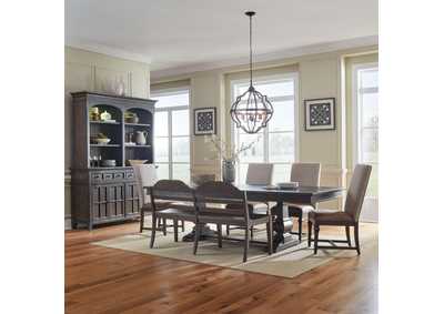 Image for Paradise Valley Opt 6 Piece Trestle Table Set