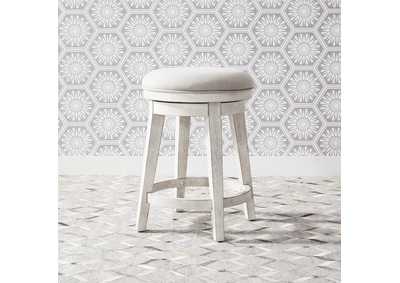 Image for Modern Farmhouse Console Swivel Stool