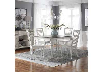 Image for Magnolia Manor Opt 5 Piece Leg Table Set