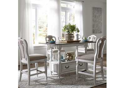 Image for Magnolia Manor 5 Piece Gathering Table Set