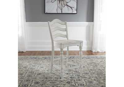 Image for Magnolia Manor Ladder Back Counter Chair (RTA)