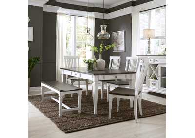 Image for Allyson Park 6 Piece Rectangular Table Set