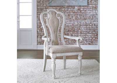 Image for Magnolia Manor Splat Back Upholstered Arm Chair (RTA)