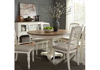 Image for Cumberland Creek 7 Piece Pedestal Table Set