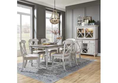 Image for Ocean Isle 7 Piece Rectangular Table Set