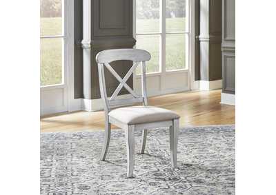 Image for Ocean Isle Upholstered X Back Side Chair (RTA)